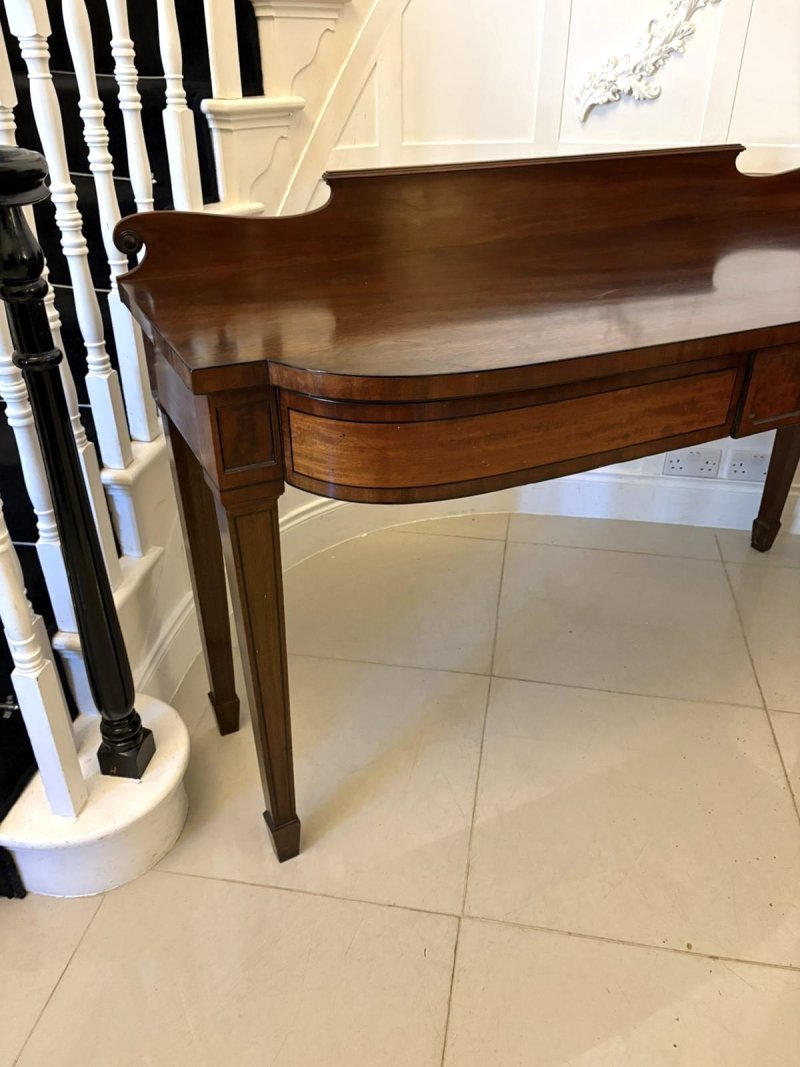 Fine Quality Antique Regency Mahogany Serving / Side Table